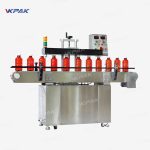 ავტომატური ალუმინის ინდუქციური დალუქვის მანქანა ხრახნიანი საფარის მანქანით