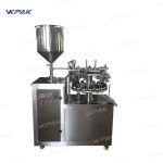 დასაკეცი ალუმინის ლითონის მილების შევსების დალუქვის მანქანები ნახევრად ავტომატური