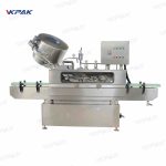 შუშის ქილების გადახვევა-გამორთვის ვაკუუმური გადახურვის აპარატი ორთქლის კეპერის მოწყობილობა