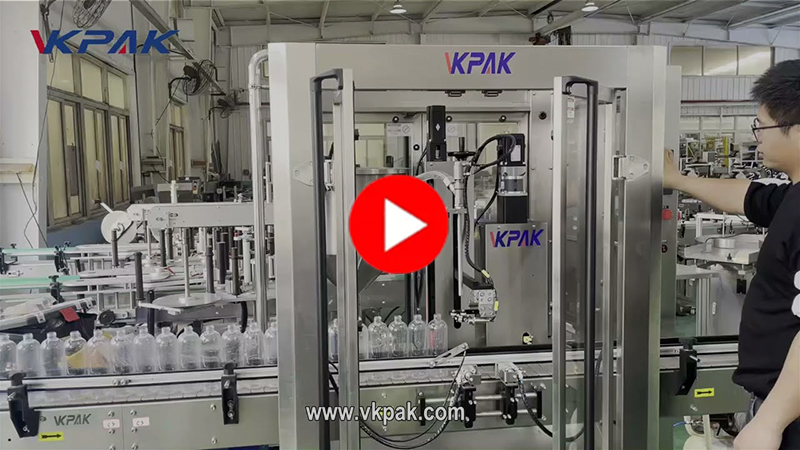 სოუსის, შამპუნის ერთჯერადი შემავსებელი ხაზი