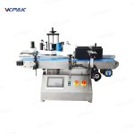 ავტომატური მაგიდის პატარა მრგვალი ბოთლების თვითწებვადი ეტიკეტირების მოწყობილობა