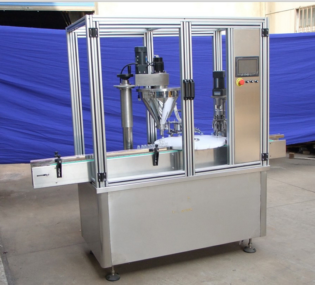 ფხვნილის შემავსებელი capper equipment.jpg