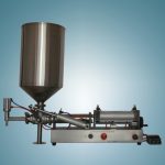 მაღალი სიბლანტის არაქისის კარაქის თაფლის შემავსებელი მანქანა ზეწოლის მქონე ბუნკერით