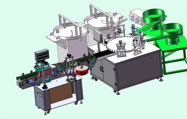 ეთერზეთების შემავსებლის მთელი დიაგრამა